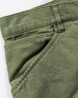 material shot of pocket detail, Bottoms by Taylor Stitch