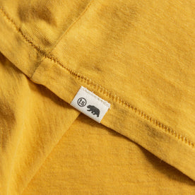 material shot of logo on bottom