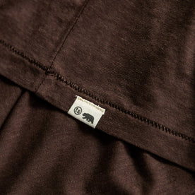 material shot of logo on bottom