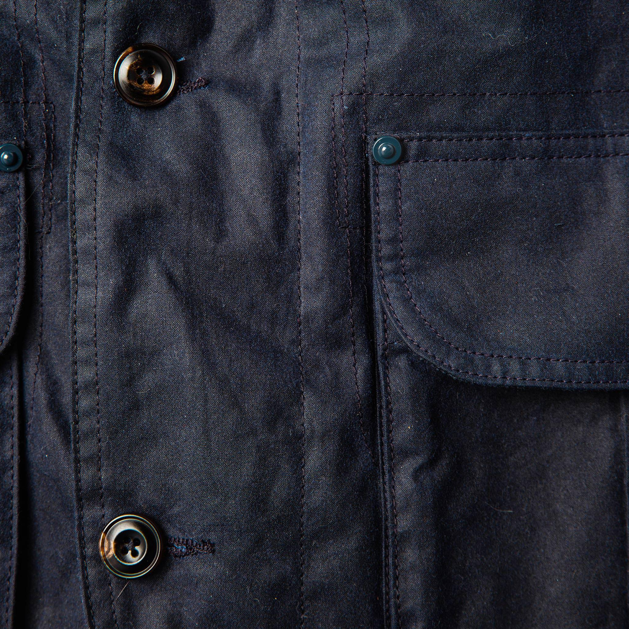 material shot of buttons, Outerwear by Taylor Stitch