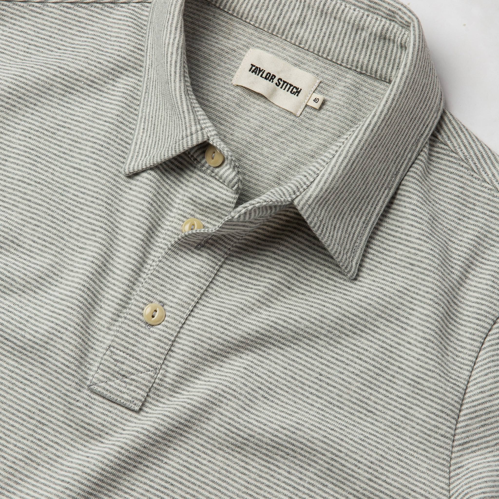 material shot of collar, Knits by Taylor Stitch