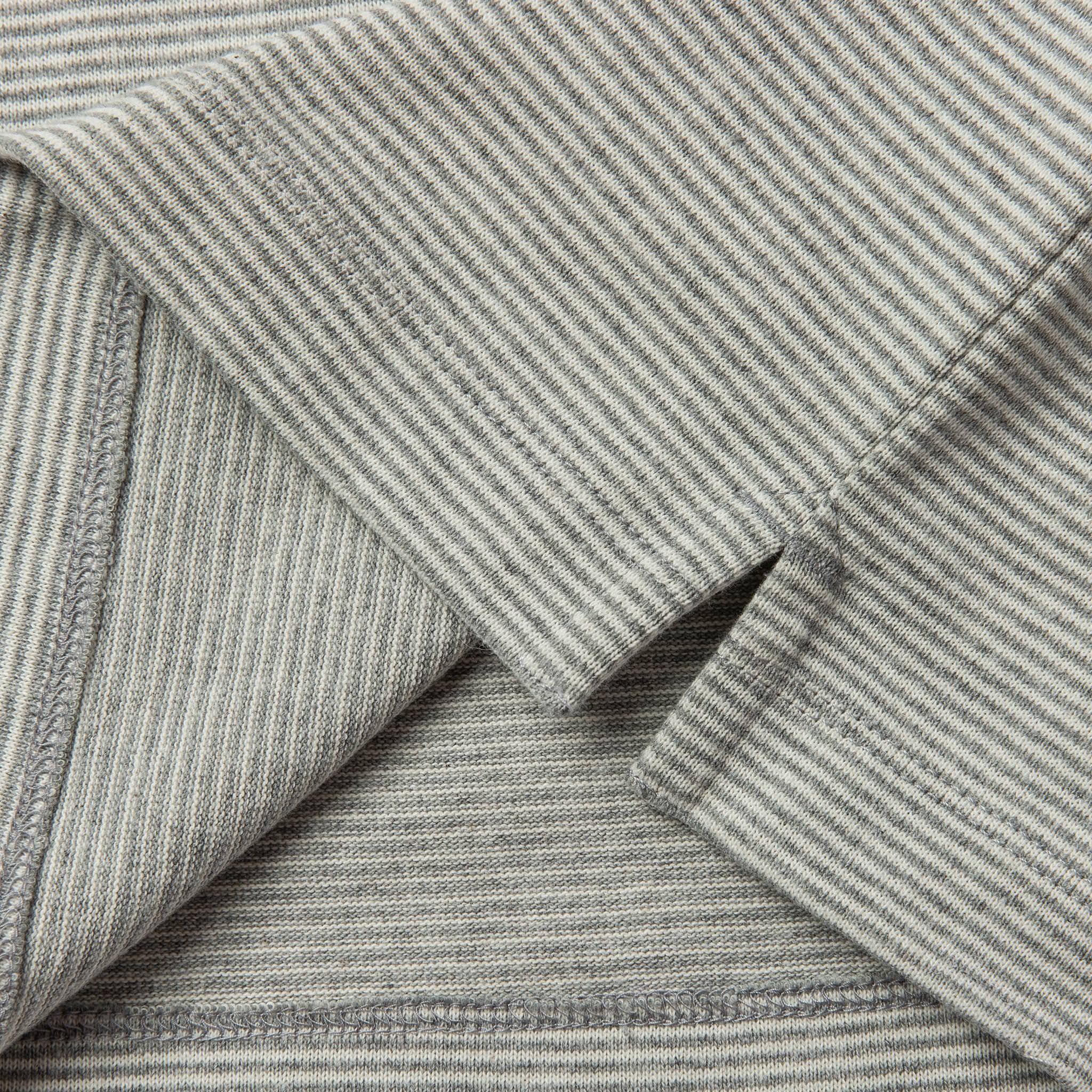 material shot of bottom stitching, Knits by Taylor Stitch