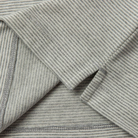 material shot of bottom stitching