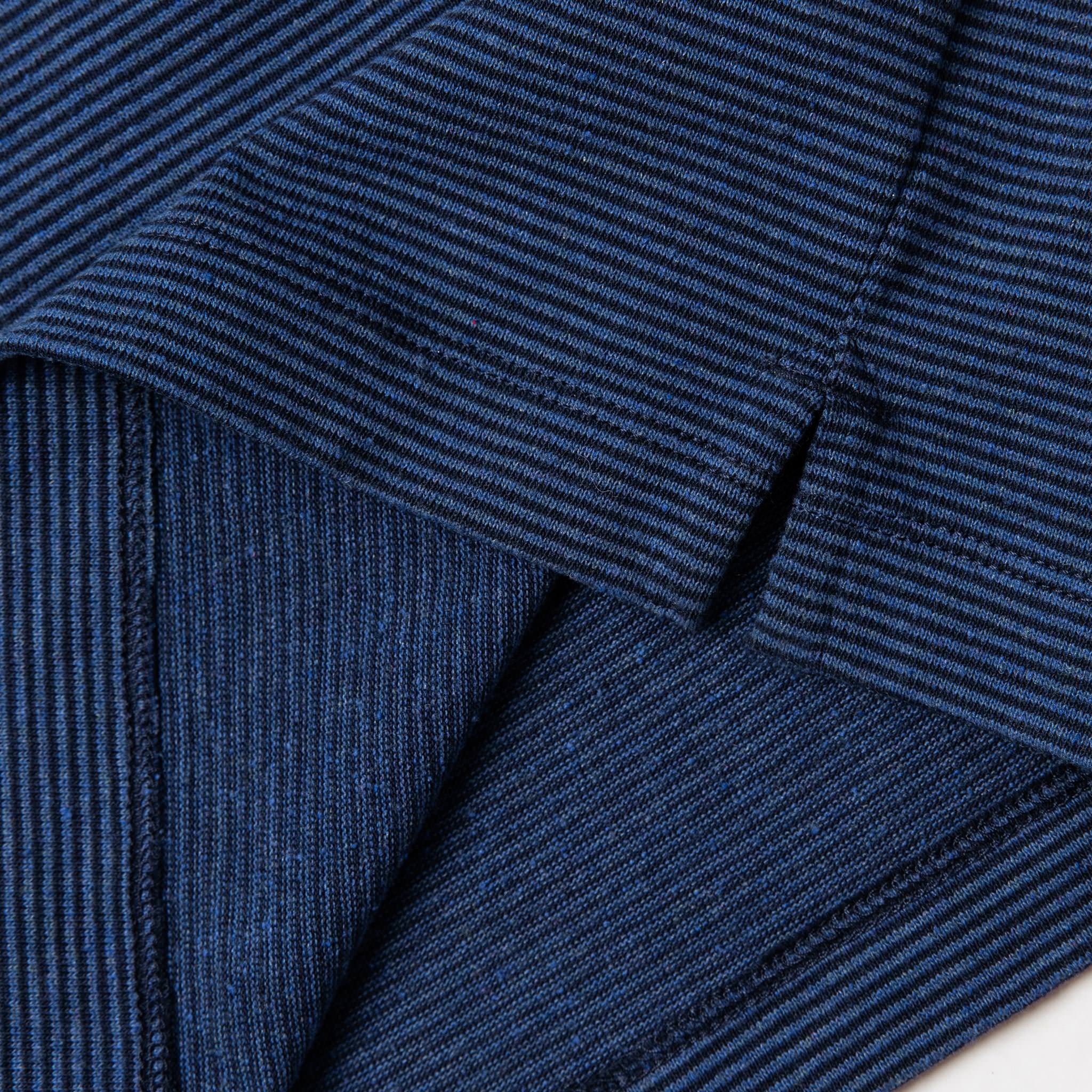 material shot of bottom stitching, Knits by Taylor Stitch