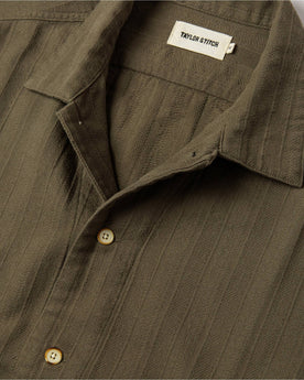 material shot of chest, Wovens by Taylor Stitch