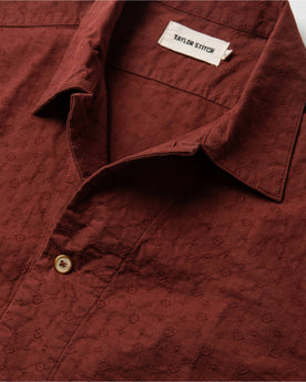 material shot of chest, Wovens by Taylor Stitch