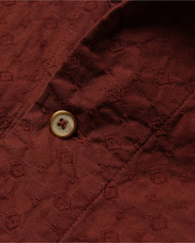 material shot of button, Wovens by Taylor Stitch