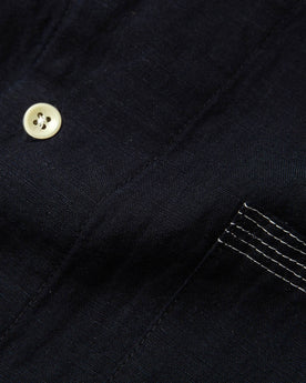 The Short Sleeve Hawthorne in Navy and Natural: Alternate Image 5, Wovens by Taylor Stitch