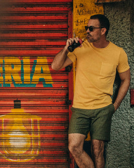 The Heavy Bag Tee in Straw: Alternate Image 1, Knits by Taylor Stitch