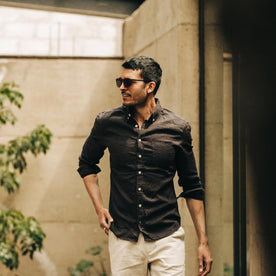 The Jack in Espresso Linen - featured image