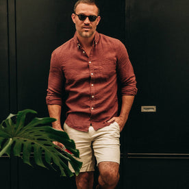The Jack in Rust Linen - featured image