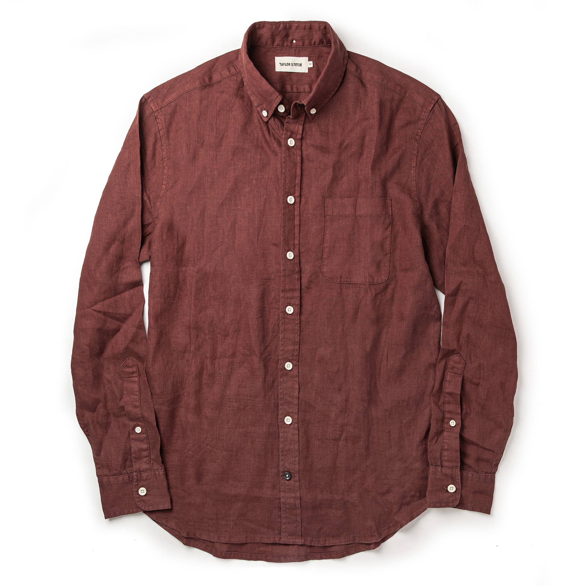 The Jack in Rust Linen: Alternate Image 7, Wovens by Taylor Stitch