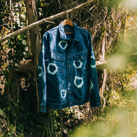The Long Haul Jacket in Hand-Dyed Indigo - featured image