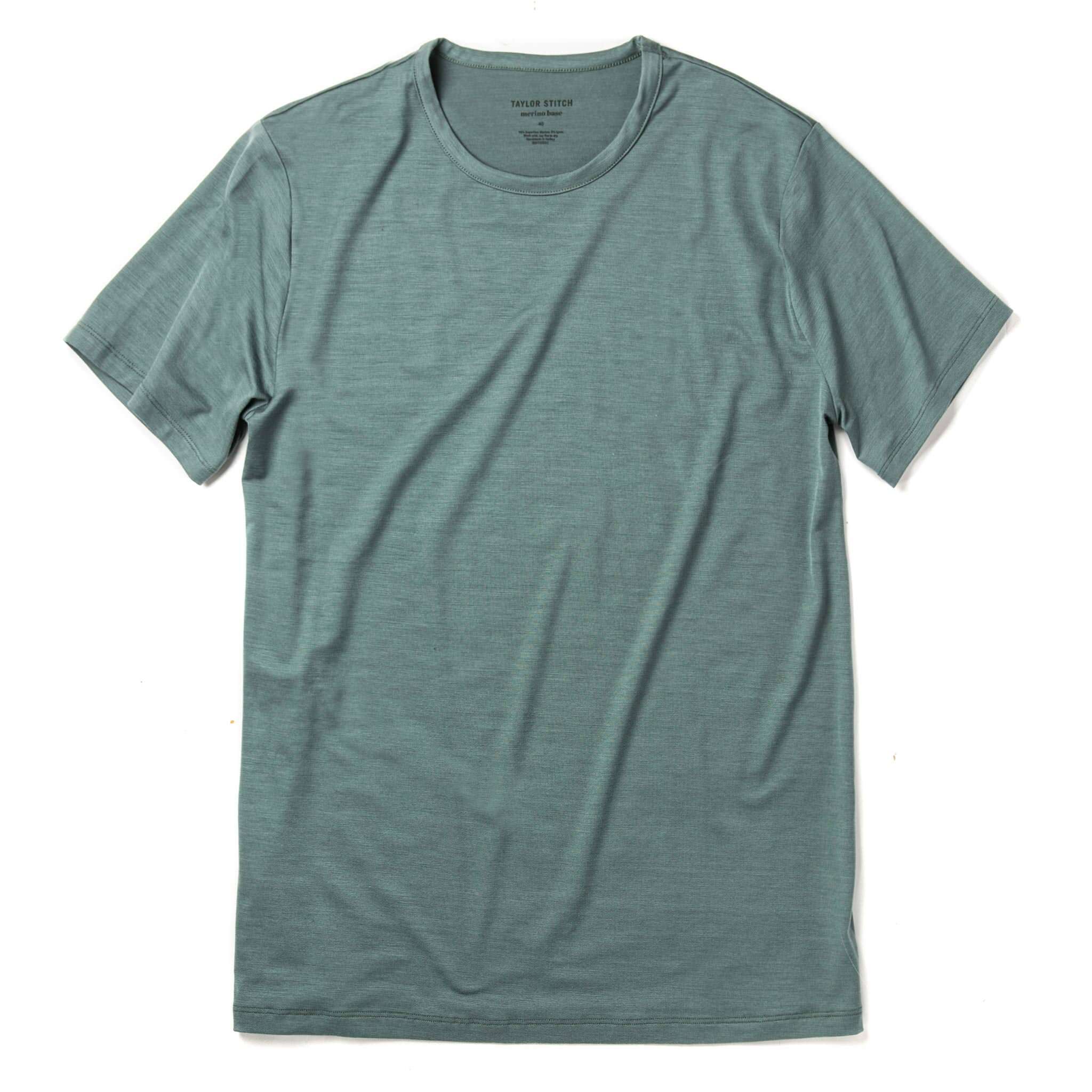 The Merino Tee in Sea Green: Featured Image, Knits by Taylor Stitch