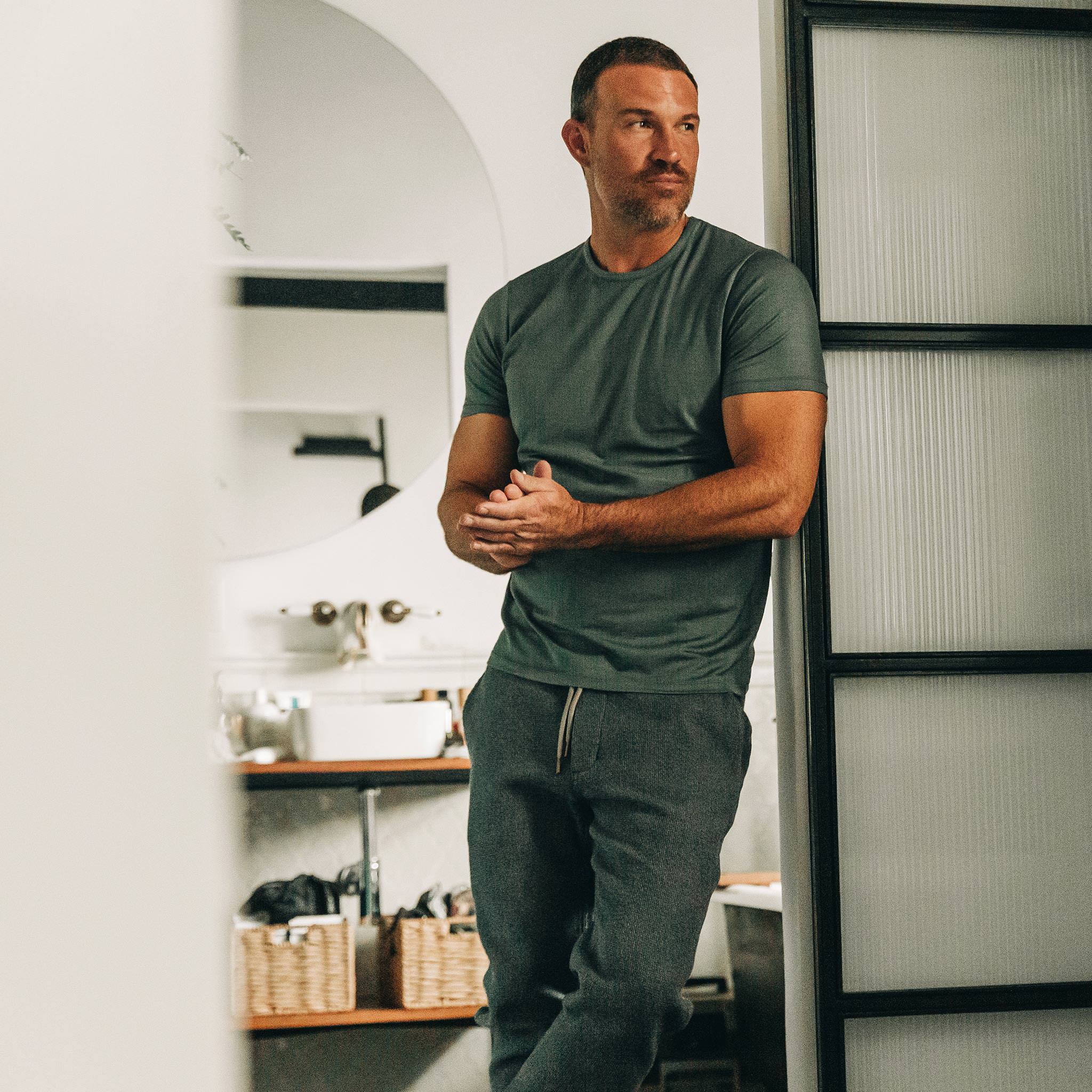 The Merino Tee in Sea Green: Alternate Image 3, Knits by Taylor Stitch