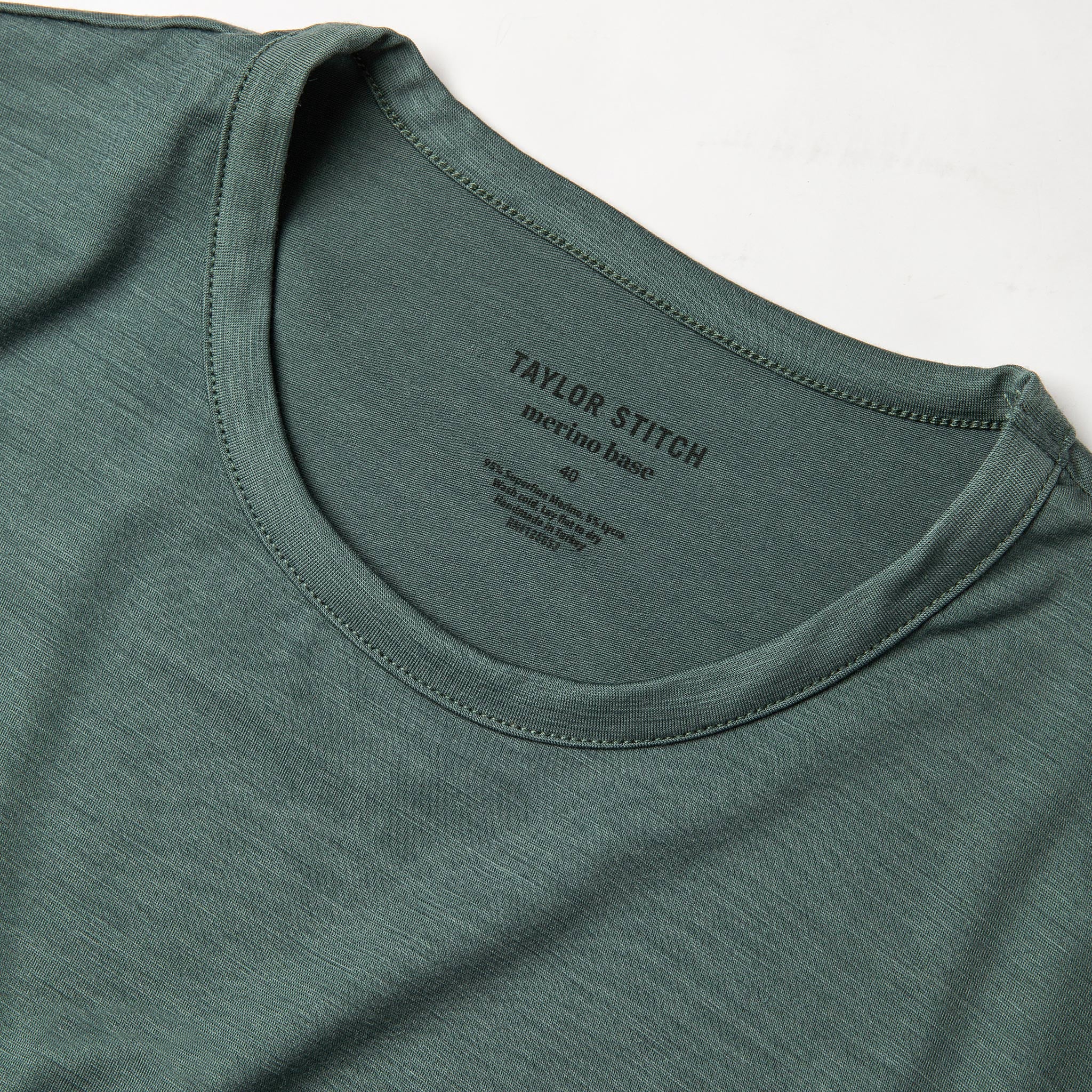 The Merino Tee in Sea Green: Alternate Image 4, Knits by Taylor Stitch