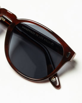 "handmade in los angeles" visable through frame—up close, Accessories by Taylor Stitch