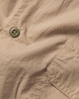 material shot of button, Wovens by Taylor Stitch