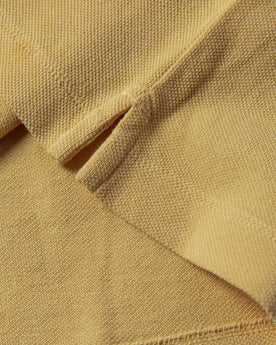 material shot of bottom stitching, Knits by Taylor Stitch