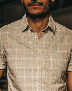 The Short Sleeve Jack in Ash Madras: Alternate Image 2, Wovens by Taylor Stitch