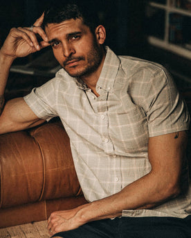 The Short Sleeve Jack in Ash Madras: Alternate Image 4, Wovens by Taylor Stitch