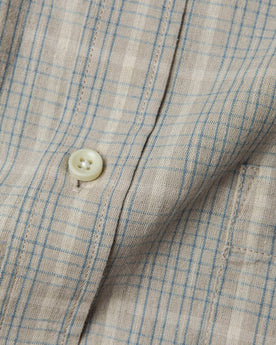The Short Sleeve Jack in Ash Madras: Alternate Image 6, Wovens by Taylor Stitch
