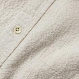 fabric shot of button