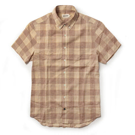 The Short Sleeve Jack in Red Madras - featured image