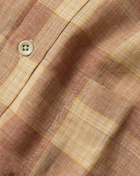 material shot of fabric detail, Wovens by Taylor Stitch