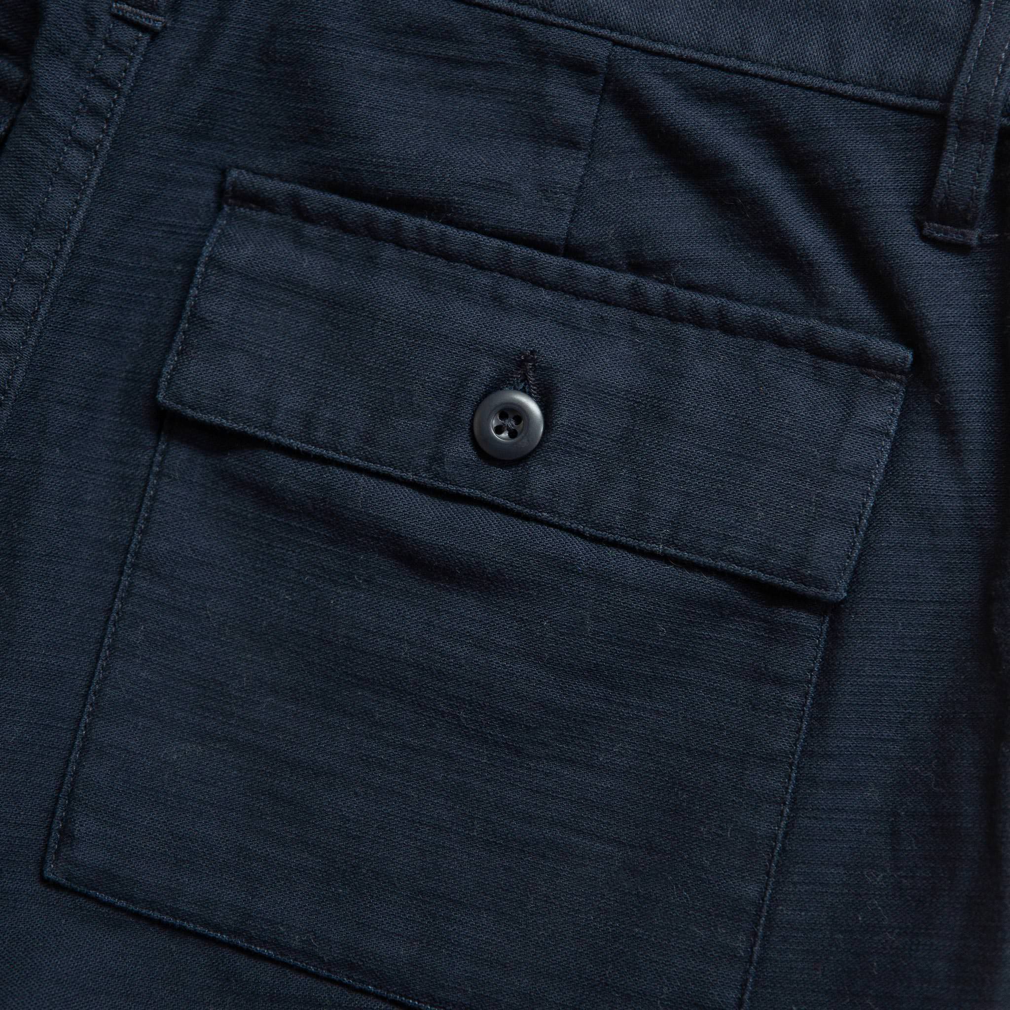 material shot of back detail, Shorts by Taylor Stitch