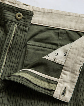 material shot of fly, Shorts by Taylor Stitch
