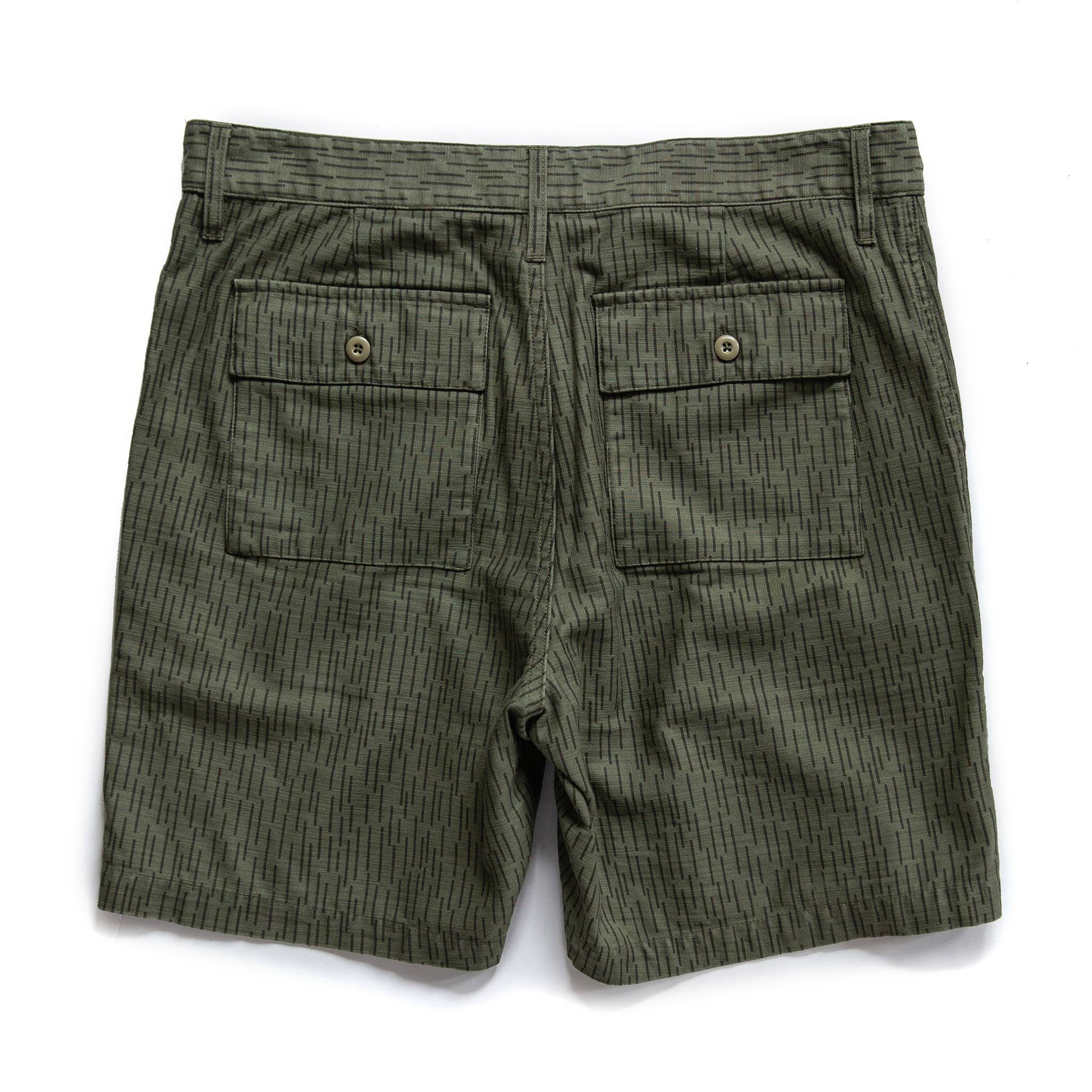 back flatlay, Shorts by Taylor Stitch