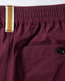 material shot of waist, Shorts by Taylor Stitch