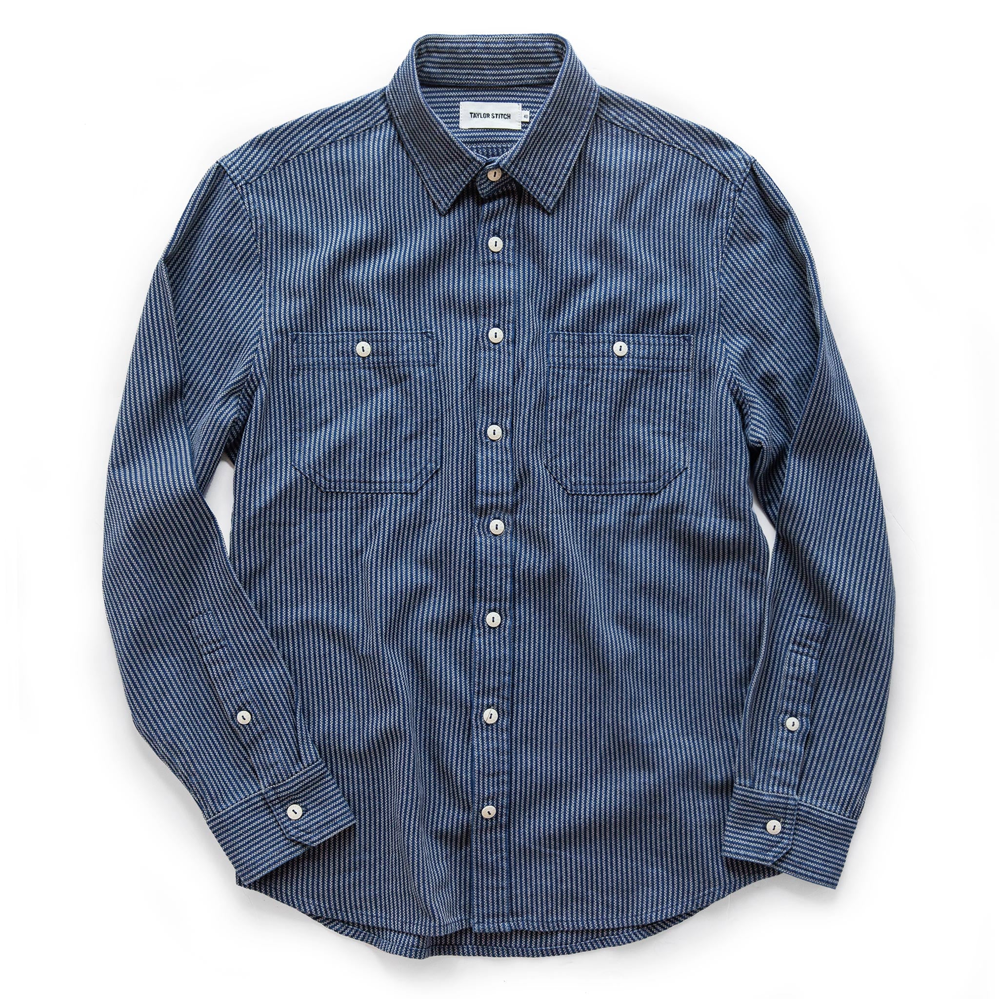 flatlay of shirt, Wovens by Taylor Stitch