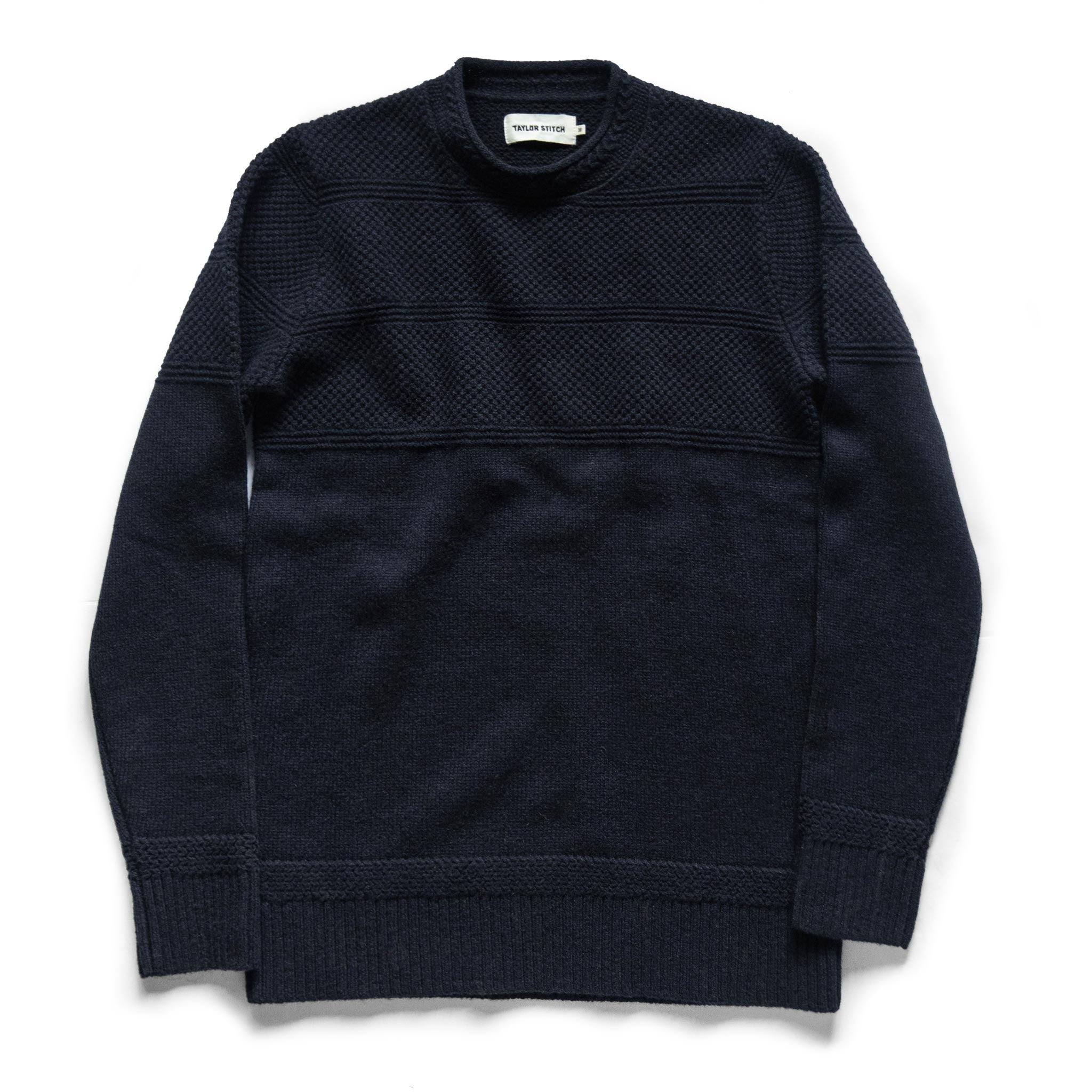 sweater flatlay, Knits by Taylor Stitch