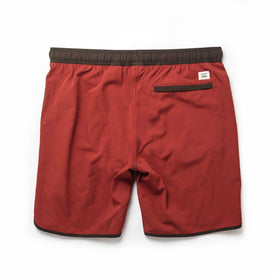flatlay of The Anchor Trunk in Red Clay, shown from the back