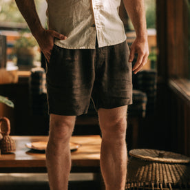 The Apres Short in Espresso Hemp - featured image