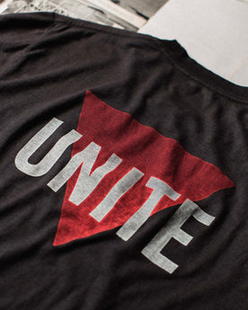 material shot of the back of The Cotton Hemp Tee in Unite, Knits by Taylor Stitch