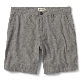 The Easy Short in Charcoal Herringbone - featured image
