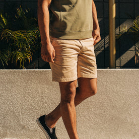 The Foundation Short in Khaki Twill - featured image