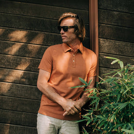 The Heavy Bag Polo in Apricot - featured image