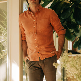 The Jack in Apricot Linen - featured image