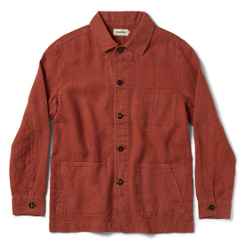 The Ojai Jacket in Rust Hemp - featured image