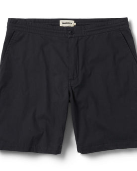 flatlay of The Adventure Short in Coal, Bottoms by Taylor Stitch