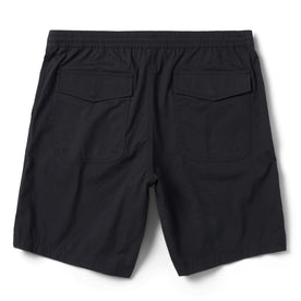 flatlay of the back of The Adventure Short in Coal