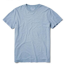 The Cotton Hemp Tee in Ocean - featured image