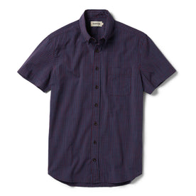 flatlay of The Short Sleeve Jack in Blue Stripe