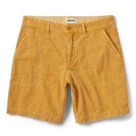 The Trail Short in Gold Micro Cord - featured image