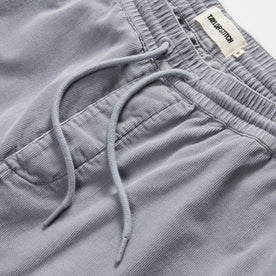 material shot of the drawcords on The Apres Short in Tradewinds Micro Cord