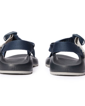 material shot of the back of The Z/1 Classic USA in Navy Waffle, Footwear by Taylor Stitch